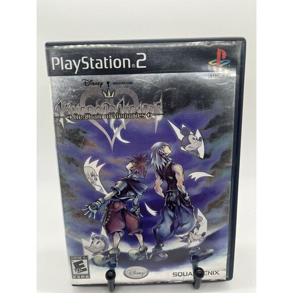 Kingdom Hearts Re: Chain of Memories (Sony PlayStation 2 PS2, 2008) Complete CIB - Picture 1 of 8